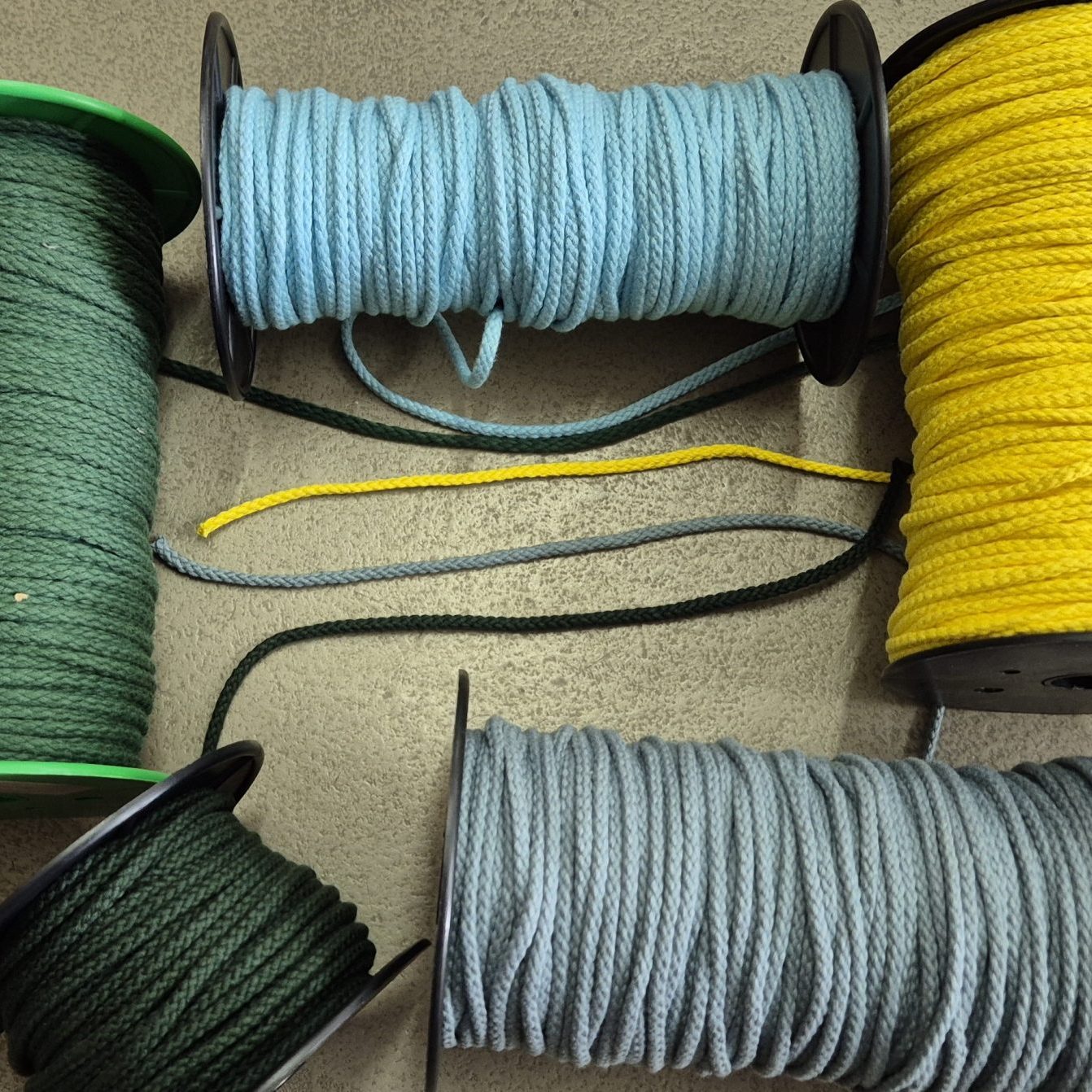 5mm Cotton Cord selection