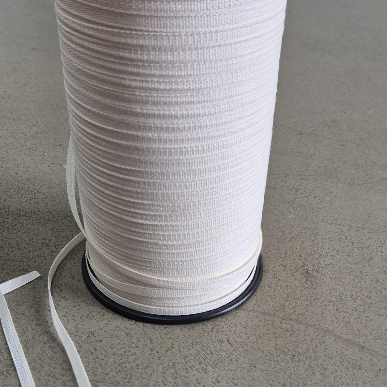 1000m reel of 6mm natural cotton tape